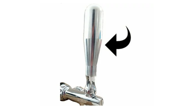 Tap Hendle Cromado para Torneira de Chopp